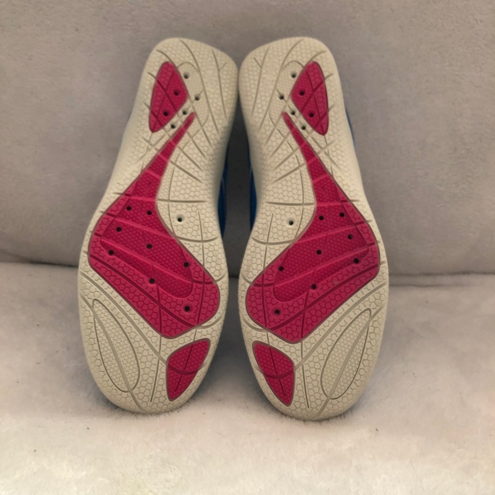 NWT Lands End sz 8 Water Shoes Blue & Pink - Picture 3 of 8